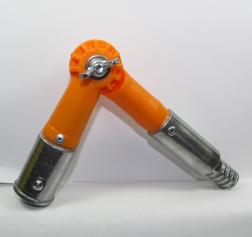 3pcs - Extension Pole Angle Adapter For 1" Unthreaded Poles -B