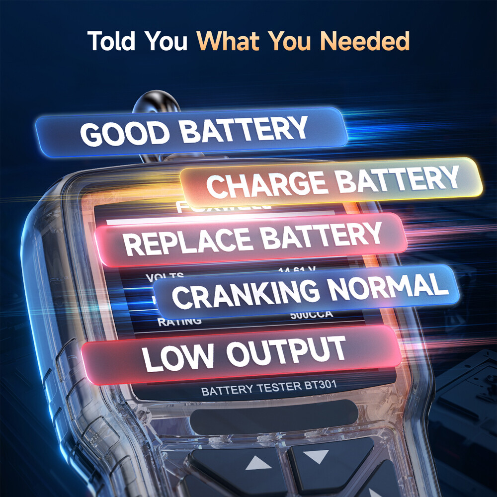 FOXWELL BT301 Car Fault Code Reader Engine Diagnostic Reset Tool OBD2 Scanner US