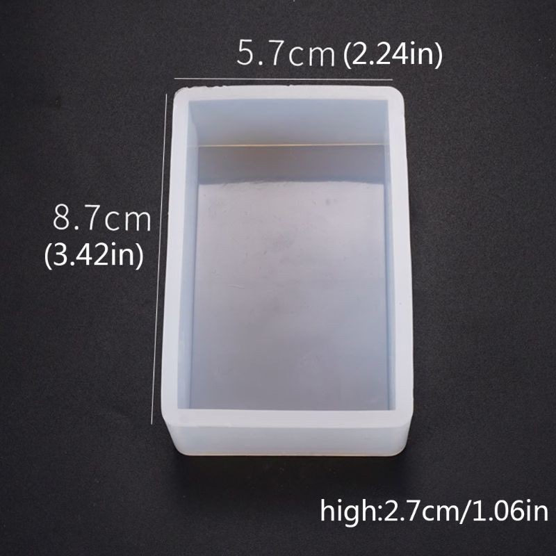 Silicone Rectangular Box DIY Jewelry Tool Mixed Style Tea Molds for Easter Mold