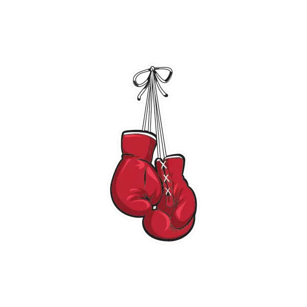 Boxing Gloves Sticker Decal