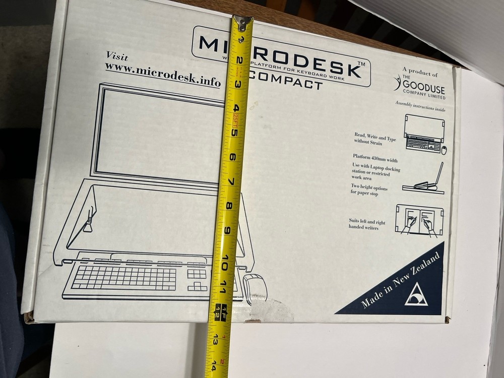 Microdesk Compact writing platform For Laptops 430mm Width (16.93”)