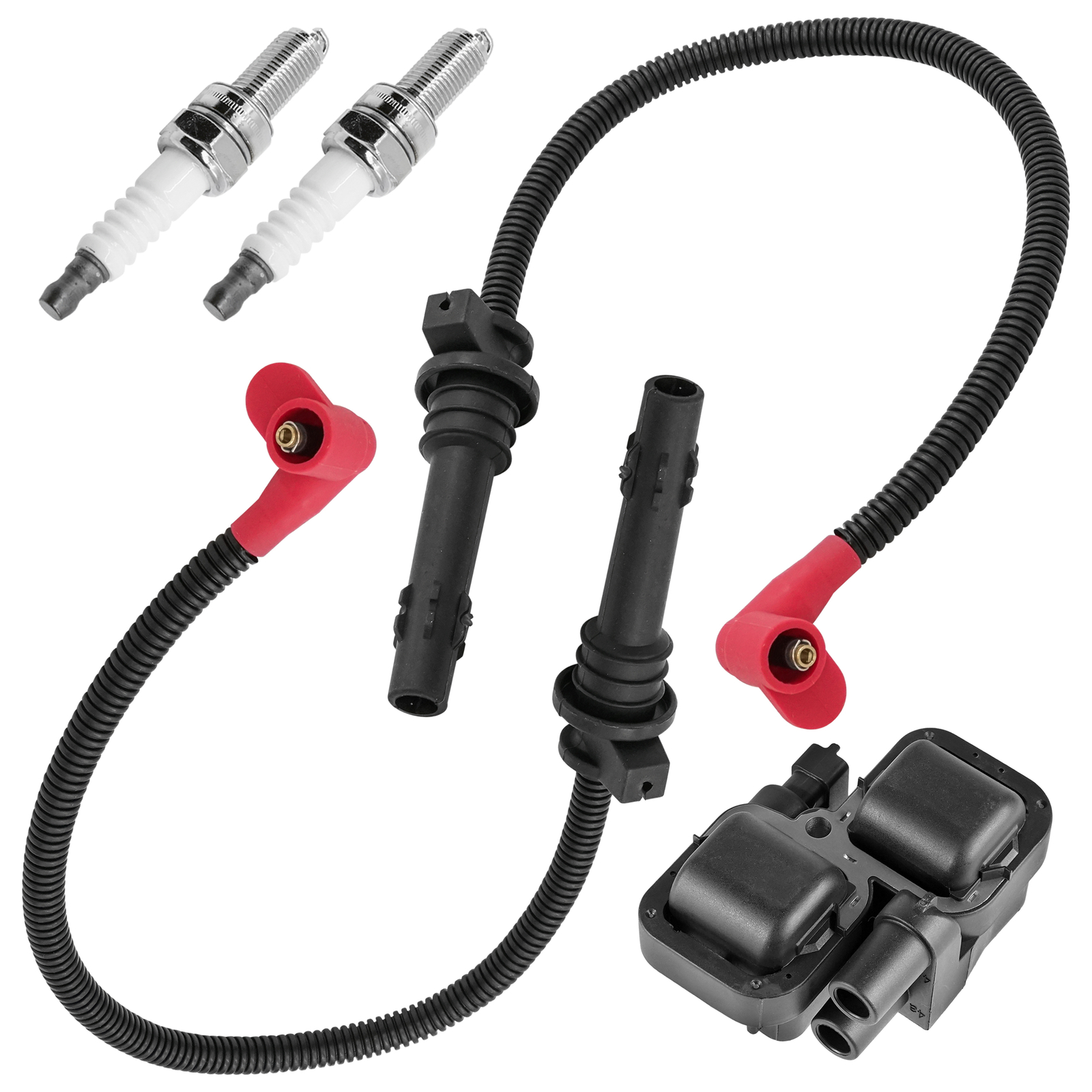 Ignition Coil & Wires For Polaris Ranger Crew 1000 / Ranger XP 1000 2019-2021