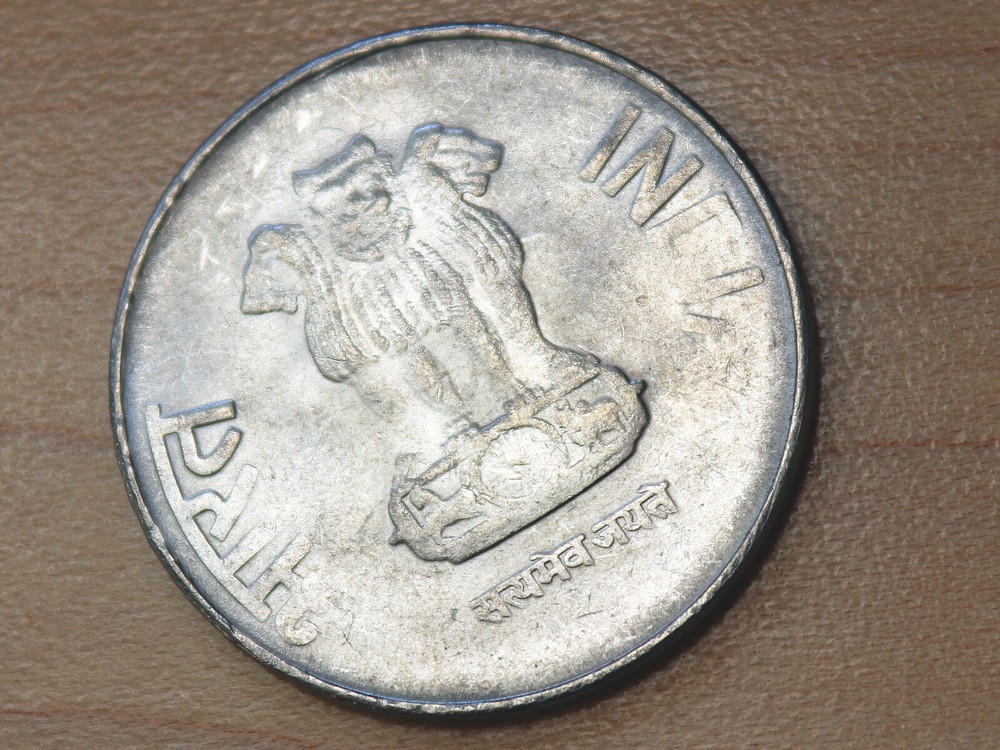 2013 India 2 Rupees Calcutta Mint