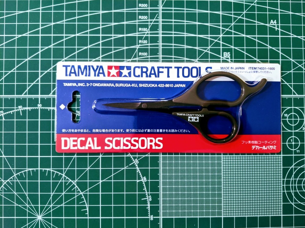Tamiya Craft Tools DECAL SCISSORS 74031