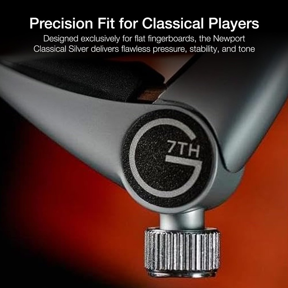 G7th Newport Classical Capo, Silver (G7NPCLSL)