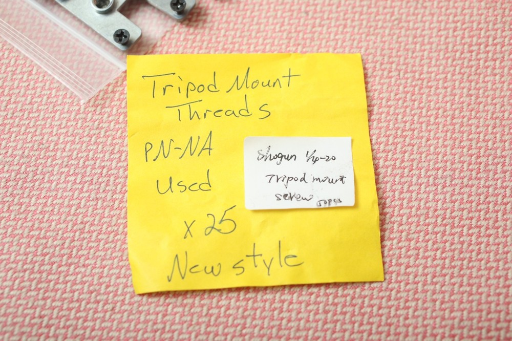 Atomos Shogun Tripod Mount Threads 1/4" - 20 Replacement