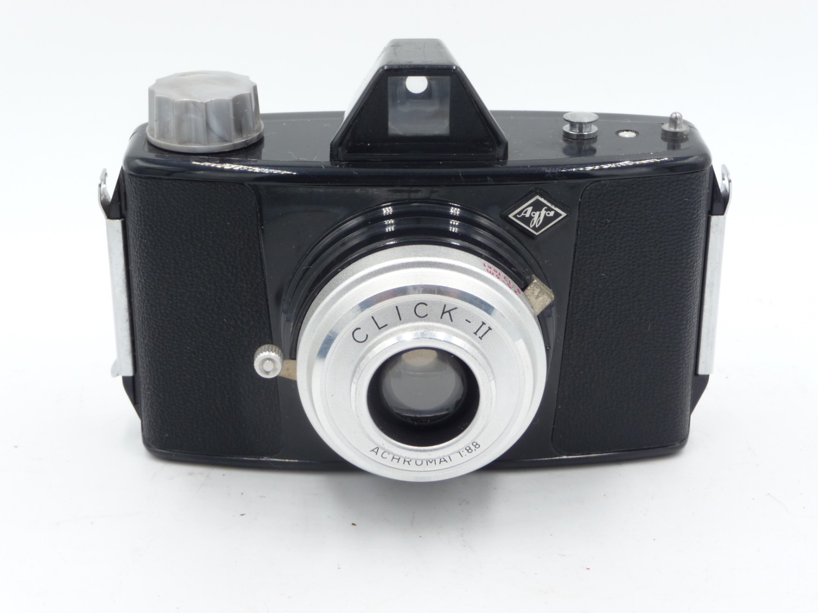 Agfa Click II with Clibo flash and cases