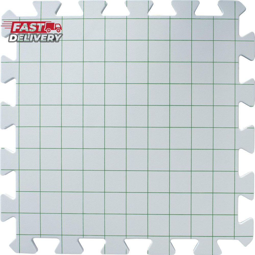 Boye Interlocking Needlepoint, Knitting, and Crochet Blocking Boards, 12'' W X 1