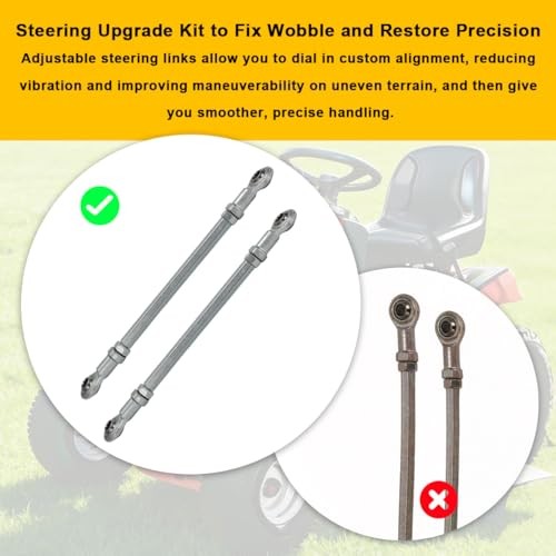 for Snapper Riding Lawn Mowers Steering Arm Upgrade Kit, Replace for