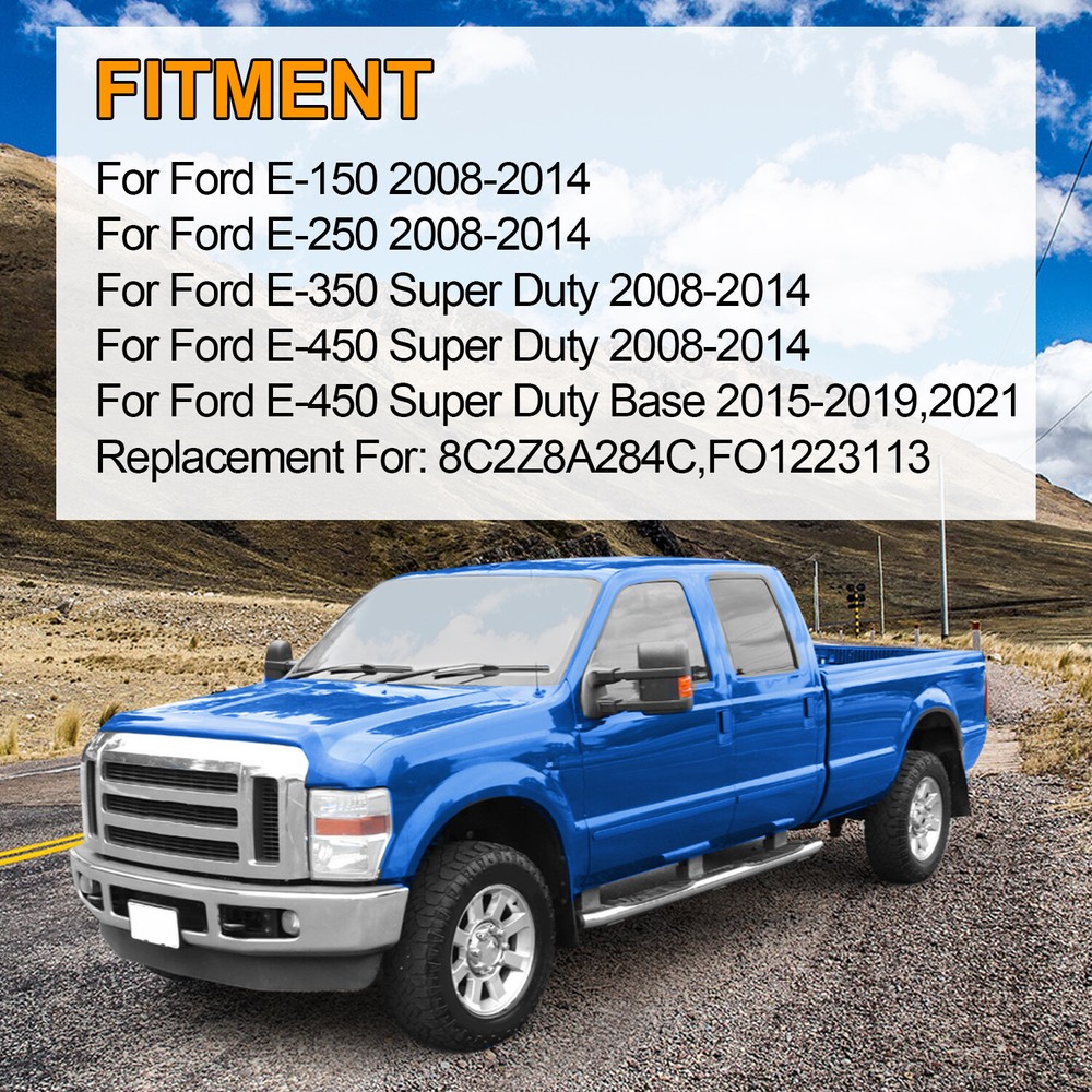 Lower Grille Opening Header Panel For Ford E-350/E-450 Super Duty 2008-2021