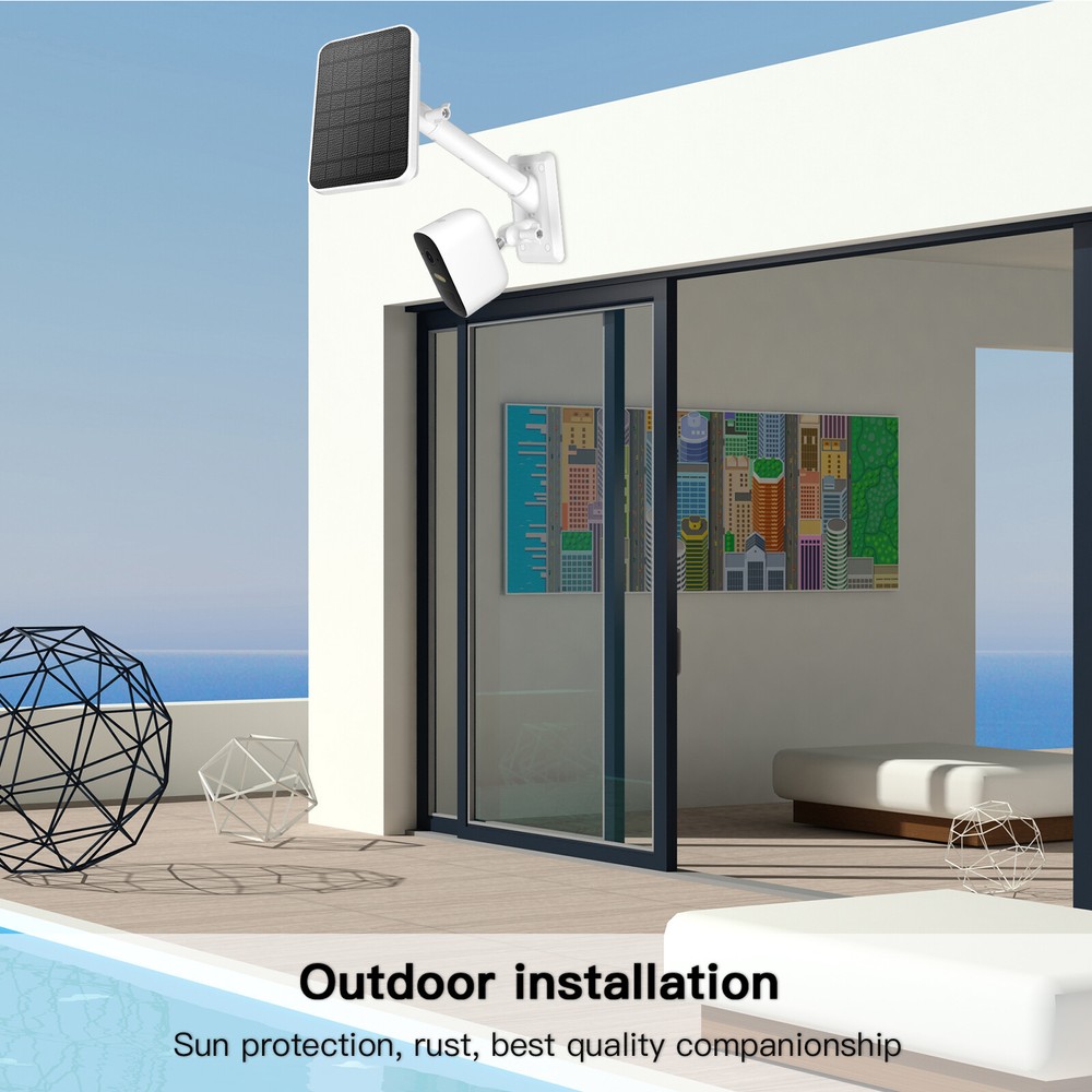 2 in 1 wall mount for eufy 2/2Pro,2C/2C Pro,3/3C,E20/E40&eufyCam solar panel