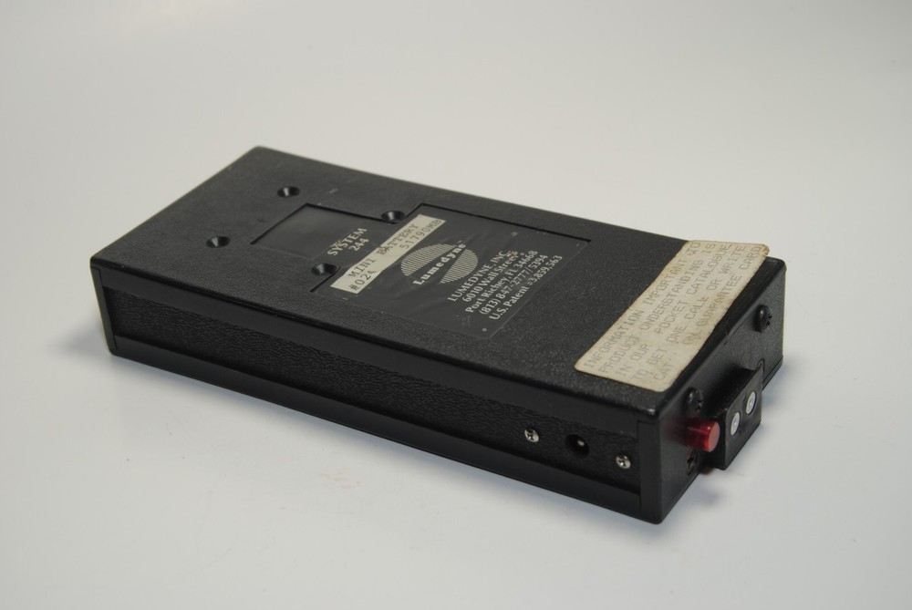 Lumedyne Mini Battery #024 For parts /Untested