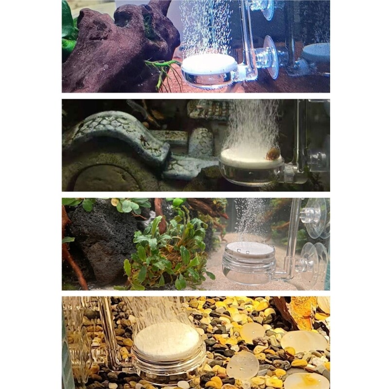 NanoBubble Stone Aquarium Air Stone Bar Suction Oxygen Diffuser Stone