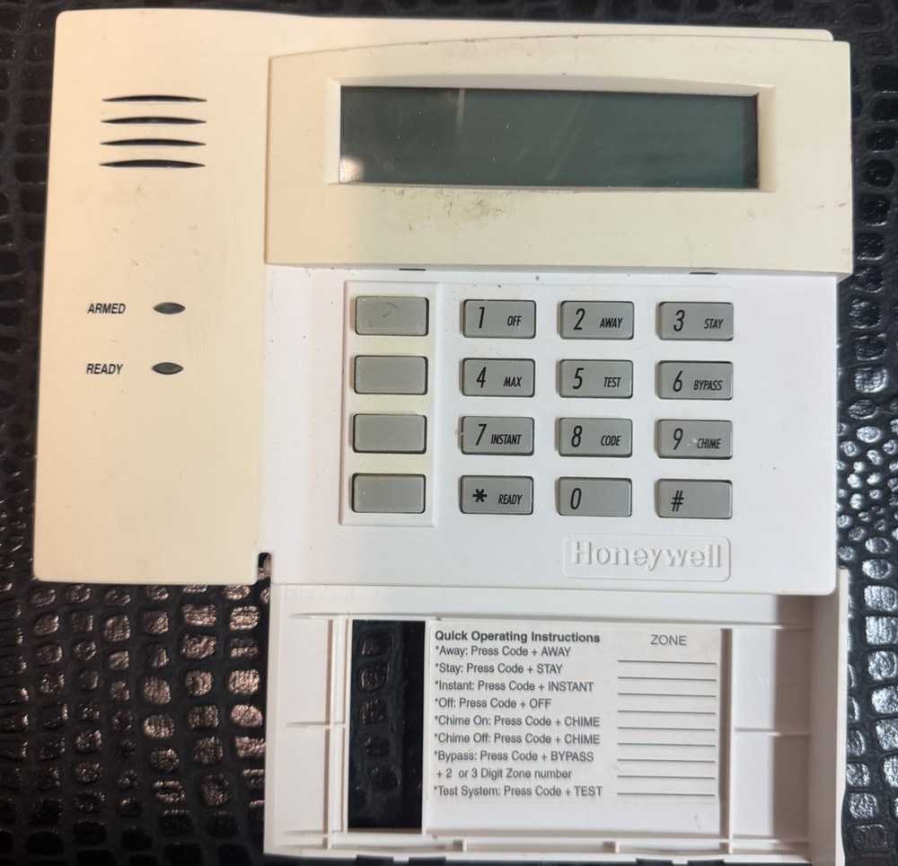 Honeywell Ademco Security Keypad
