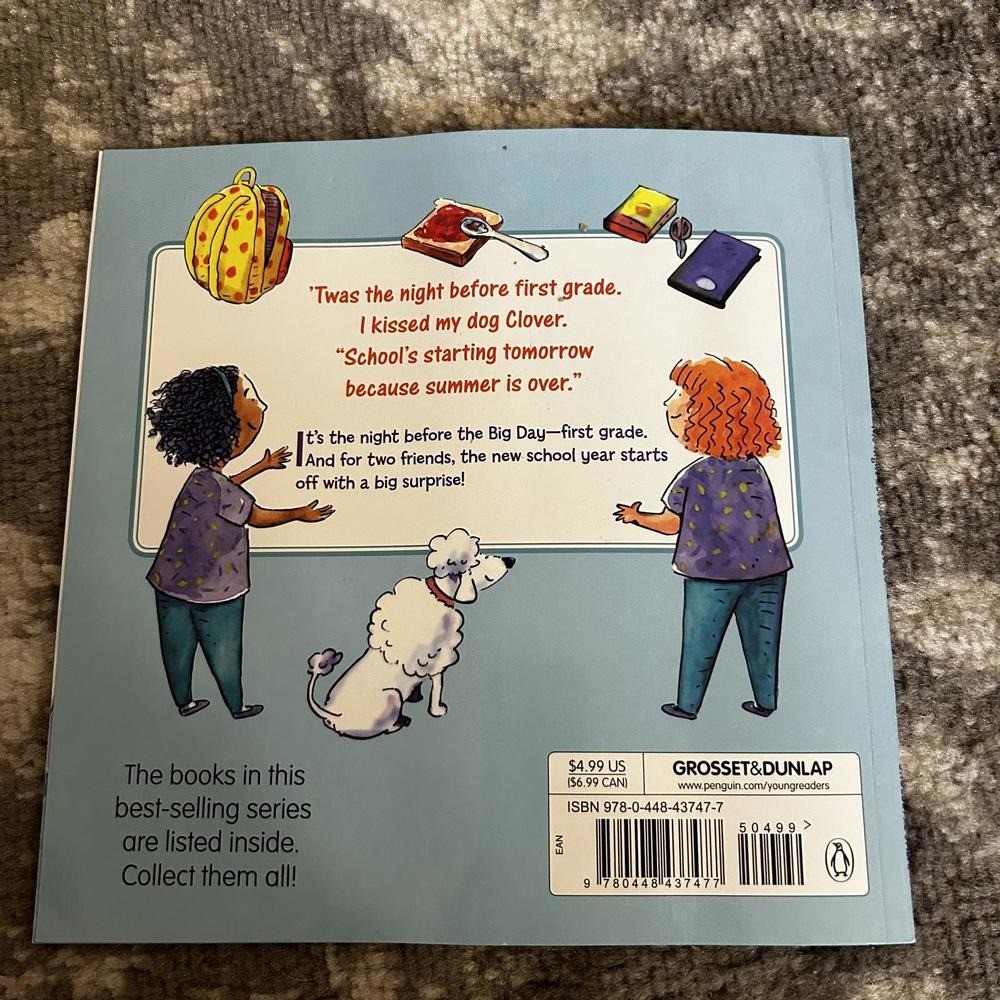 Scholastic Two Paperbacks Summer Vacation and First Grade