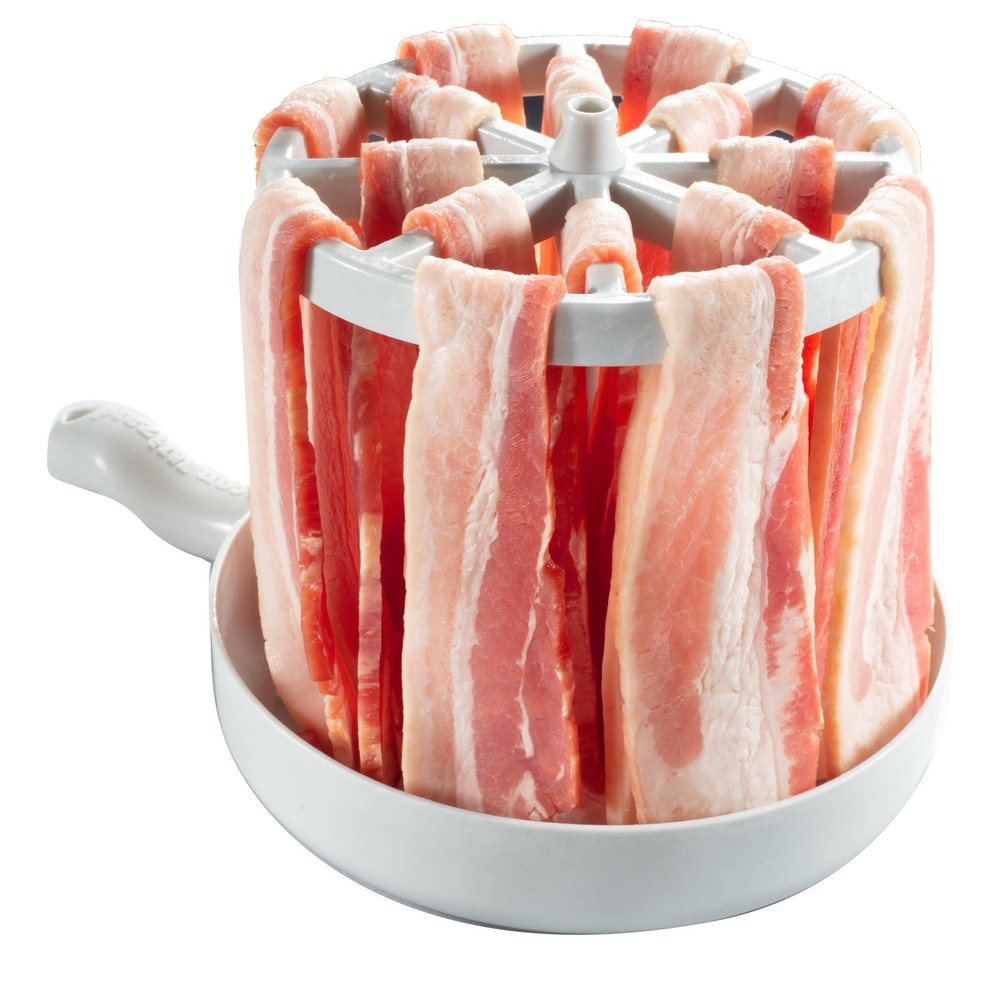 Bacon Wizard Microwave Crispy Bacon Maker - Crispier, Healthier