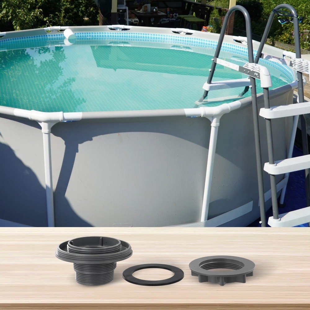 Compatible Plastic Pool Hose Connectors with Enhanced Circulation Features