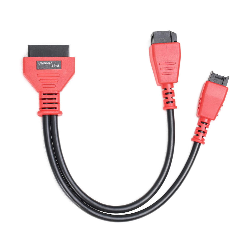 FCA 12+8 Universal Adapter Cable Work For OBDSTAR/LAUNCH/Autel Scanner