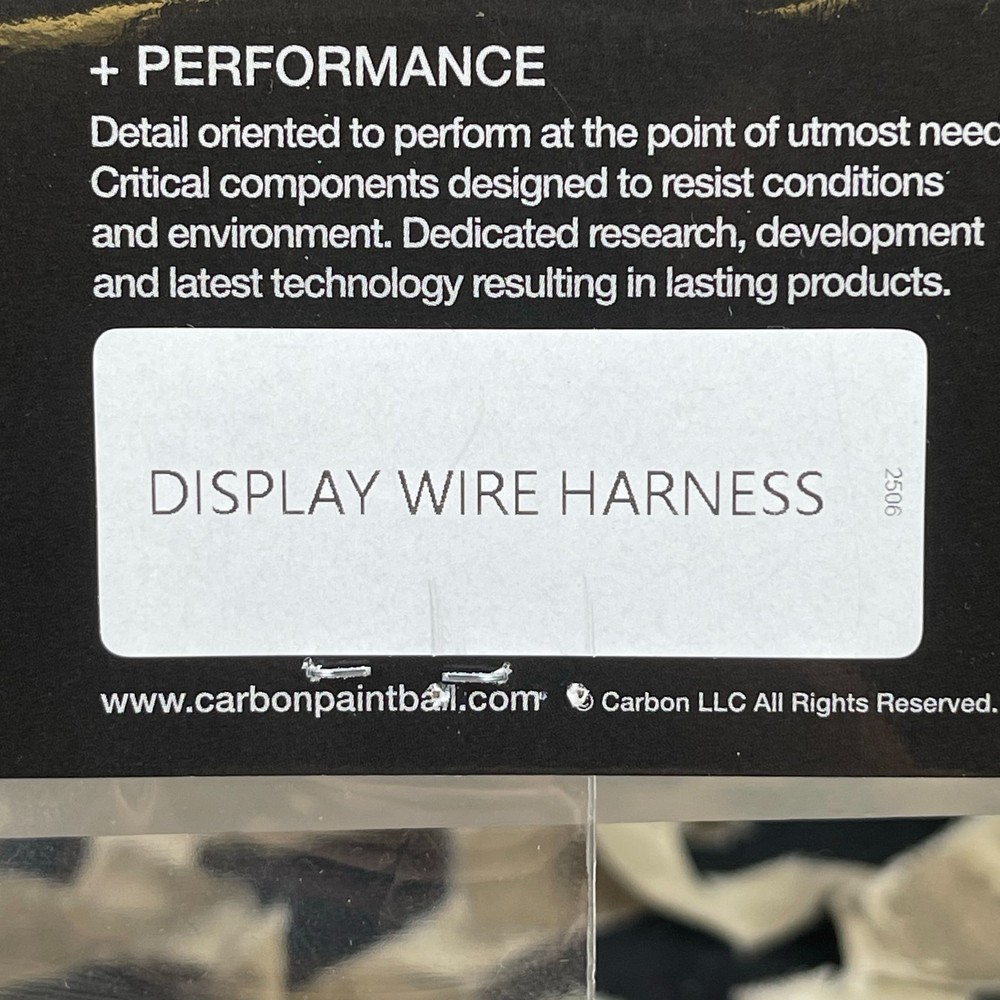 NEW CRBN DRV Display Wire Harness
