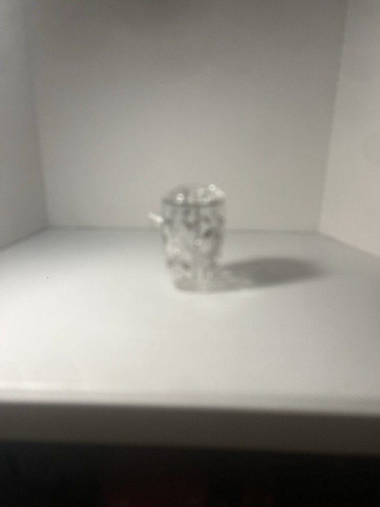 Crystal Toothbrush Holder.
