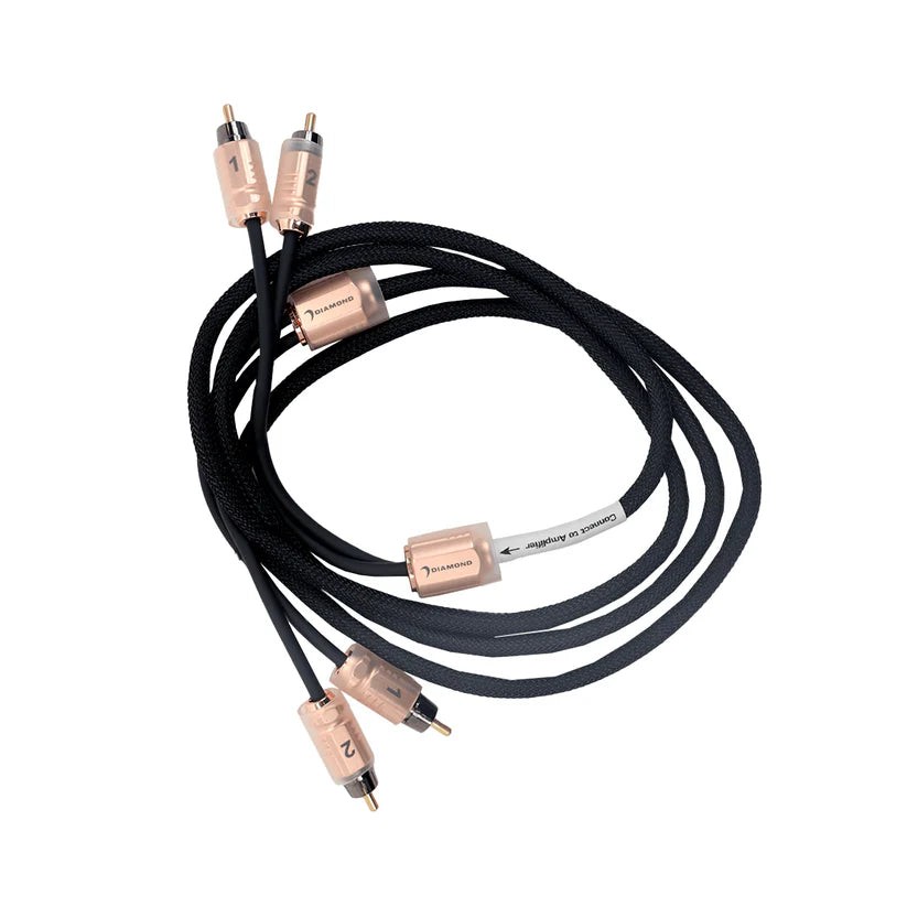 Diamond Audio HX6 6Ft Two Channel RCA Cable