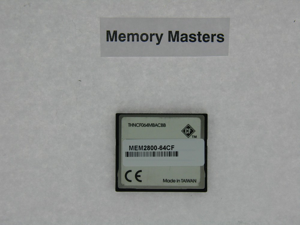 MEM2800-64CF 64MB Approved Compact Flash Memory for Cisco 2800