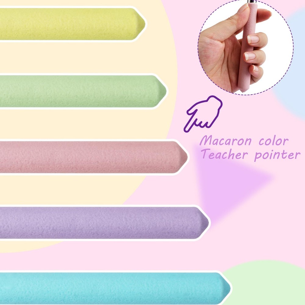 5 Pcs Classroom Pointer Stick for Teachers Students Presentation Pointer Stick