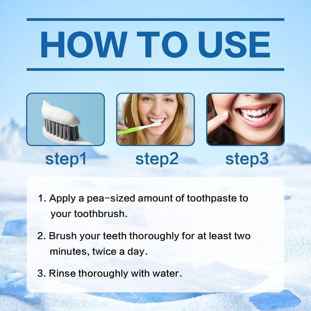 Fluoride-Free Hydroxyapatite Solution: 2PCS Enamel Care for Sensitive Teeth