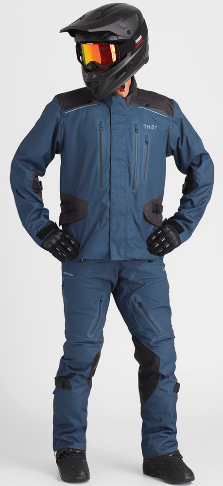 Thor Range Offroad Riding Jacket Steel