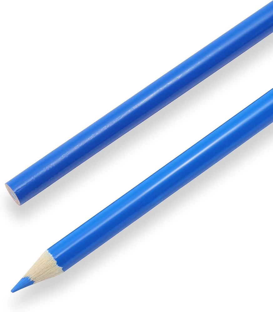 Water Soluble Marking Pencil, Light Blue