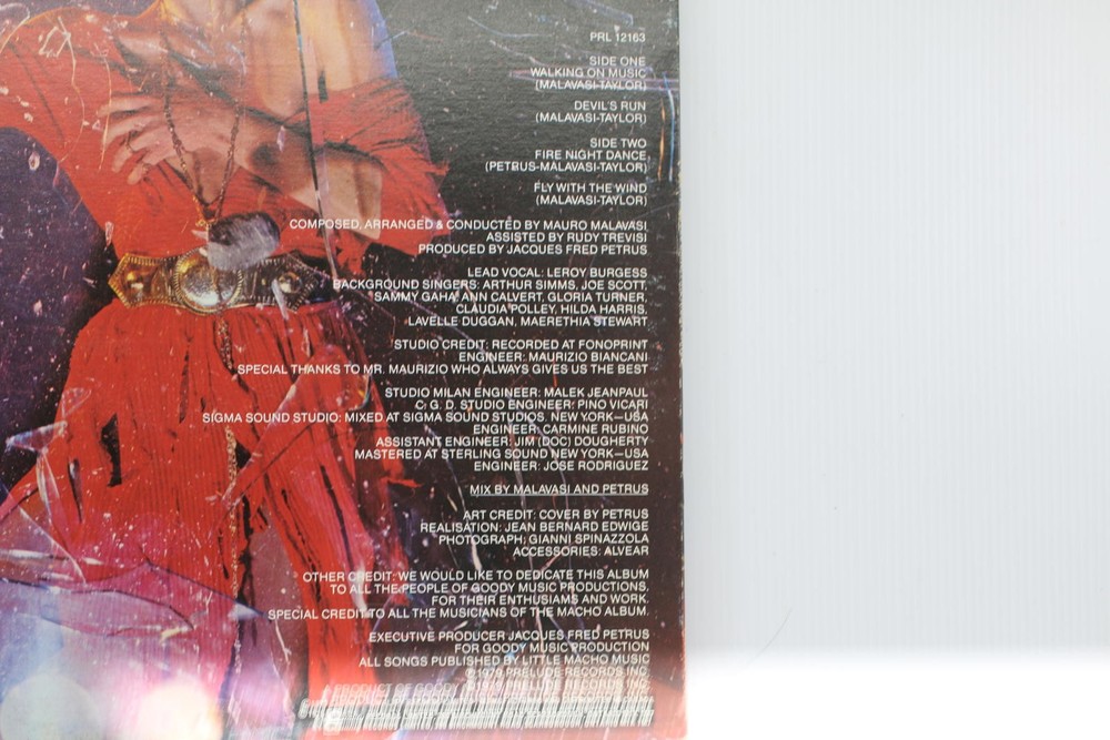 Peter Jaeques Band - Fire Night Dance Vinyl Record