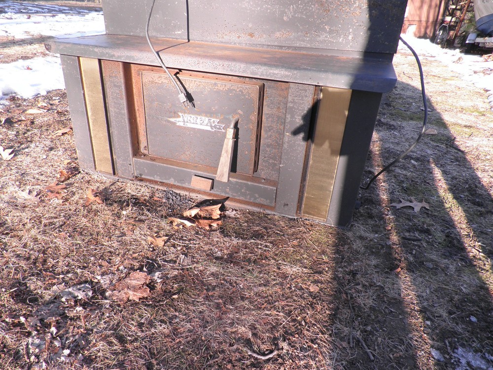 WOOD STOVE INSERT TWIN BLOWER