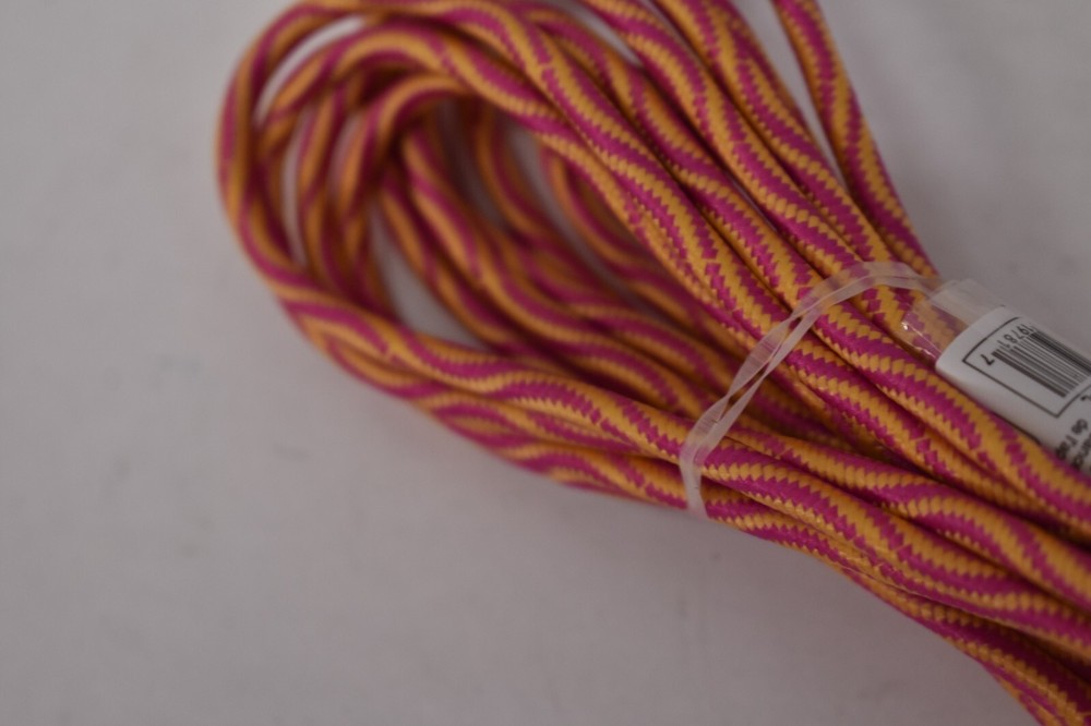 GetPower 10' Braided Lightning USB Charging Sync Cable For iPhone Pink/Orange