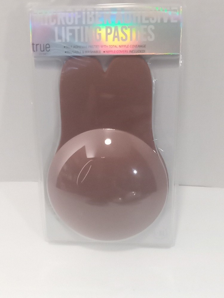 True - Rue21 Microfiber Adhesive Lifting Pasties L/XL - Deep