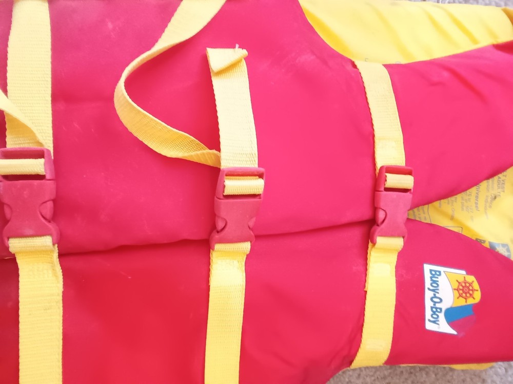 Vintage Buoy O Boy Float Coat Lifejacket Floatation Device Universal