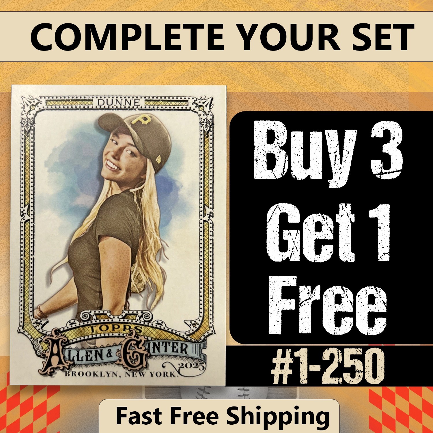 2025 Topps Allen & Ginter Baseball Base Singles You Pick #1-250