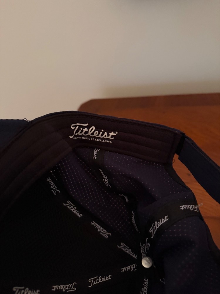 Titleist Men’s Tour Tech Golf Hat Size Navy/white Adjustable