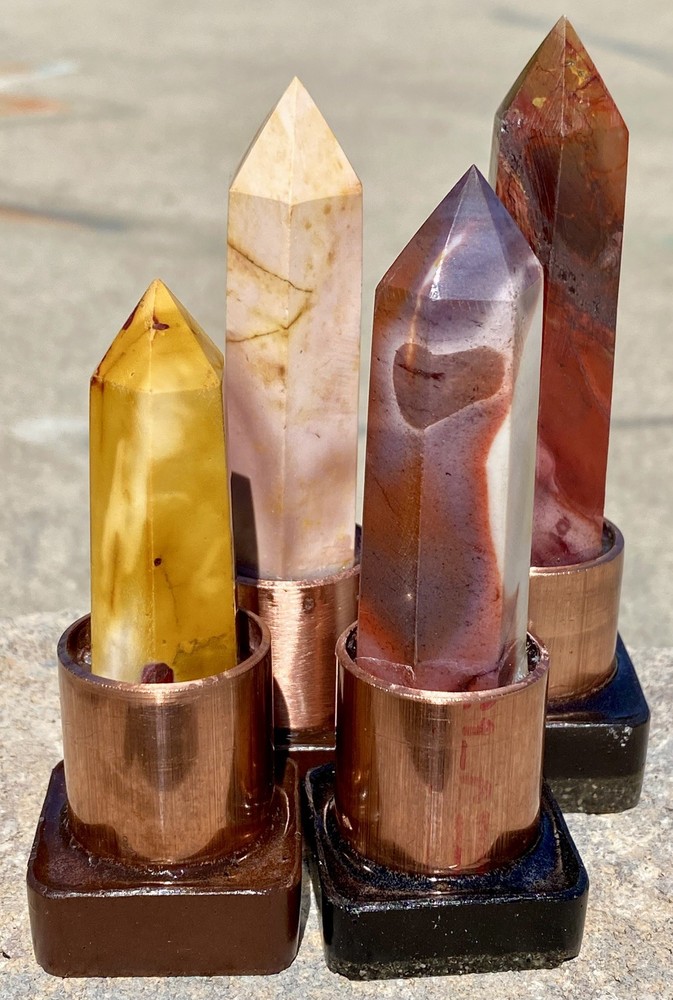 Orgone Mini Cloudbuster Set - Copper Pipe - EMF Protection - Energy Harmonizers