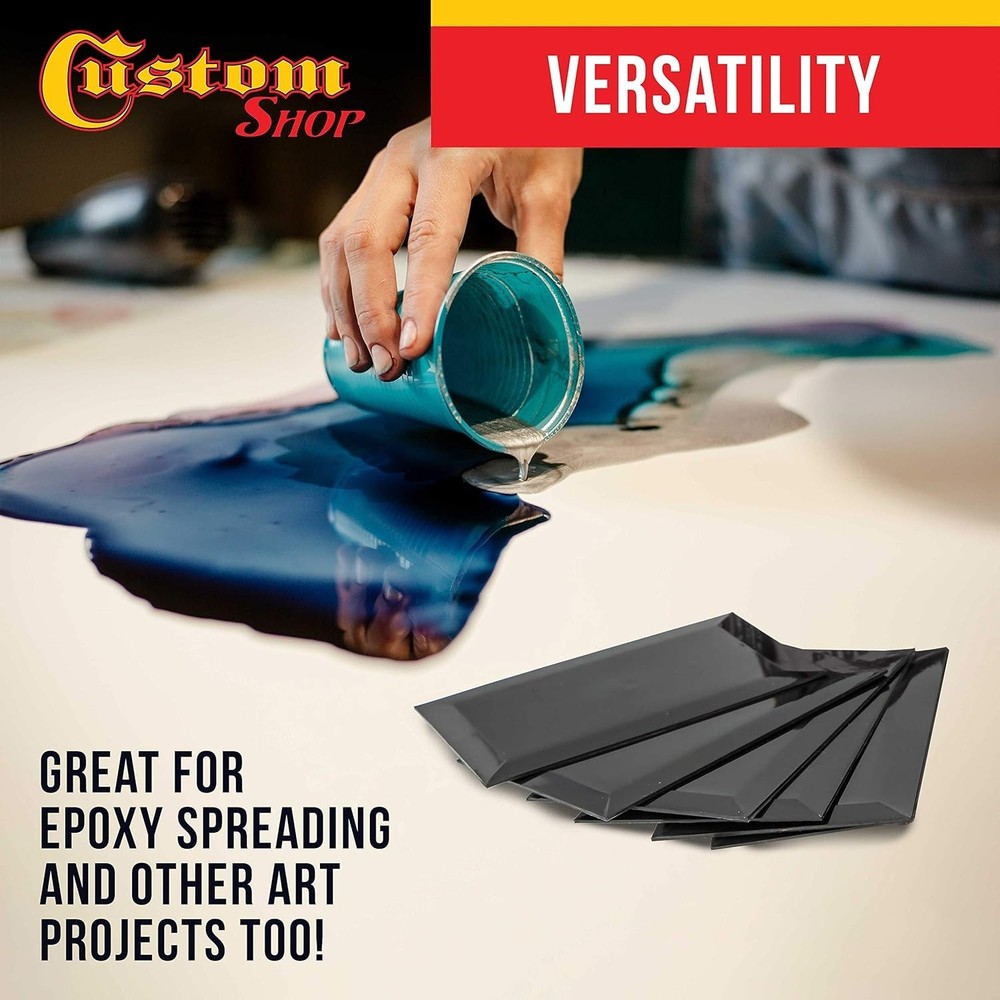 25 Pack Double-Sided Plastic Spreader Tools for Precision Auto Body & Crafts