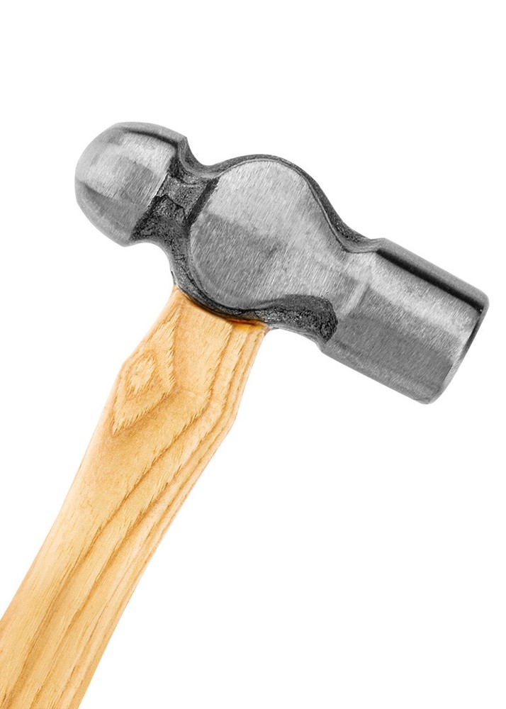 Tinsmith's hammer, walnut handle, 225g