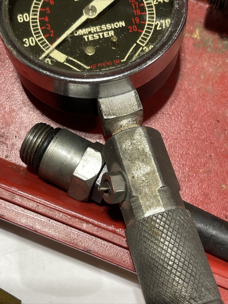 Vintage MAC TOOLS Compression Tester CT3015B with case plus EXTRAS- SEE DETAILS!