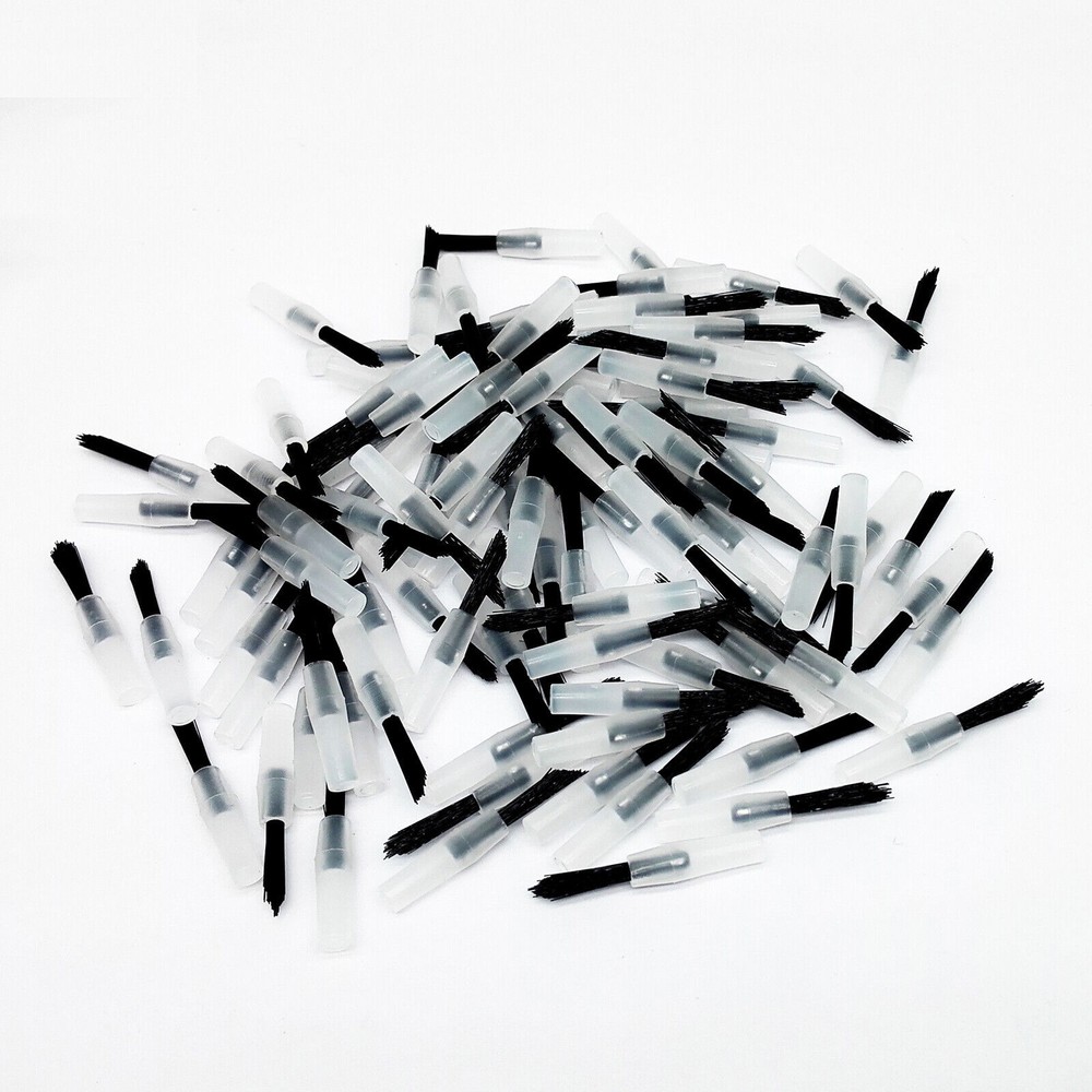 Dental Disposable Composite Applicator Brush Large Head Tips Bonding Long Handle