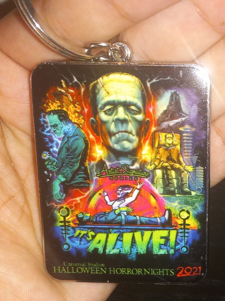 2021 Universal Studios Halloween Horror Nights Keychain