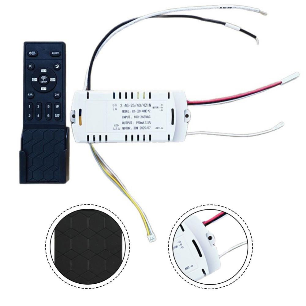 Replacement Remote Control For Ceiling Fan Light With Stepless DC Dimming -