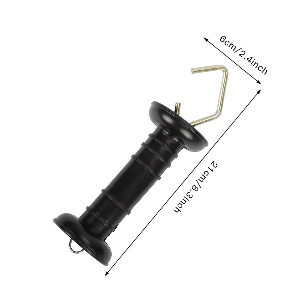 10 Pcs Plastic Electric Fence Gate Handle Insulators, with...