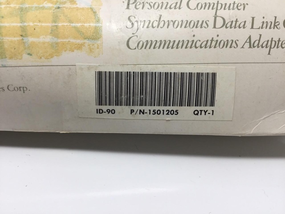 Vintage IBM SDLC Personal Computer Synchronous Data Link Control Adapter 1501205