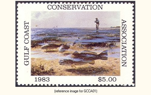 D2K Gulf Coast Conservation 1983 $5.00 Stamp