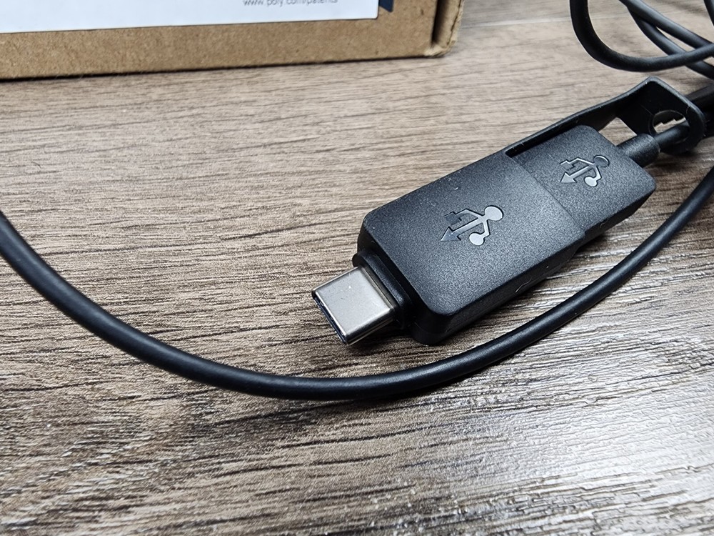 Poly EncorePro 515-M USB-A and USB-C USB Headset Plantronics