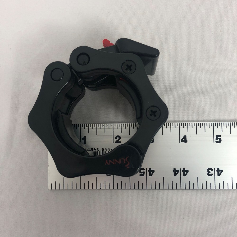 Olympic Barbell Quick Release Clamps One Pair (2) NWOB