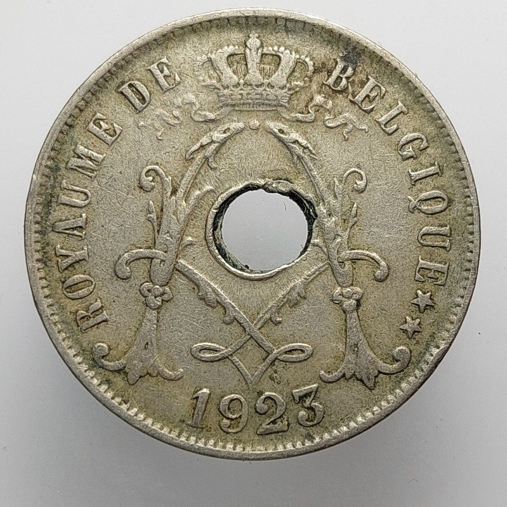 Belgium 25 Centimes 1923 Coin G26